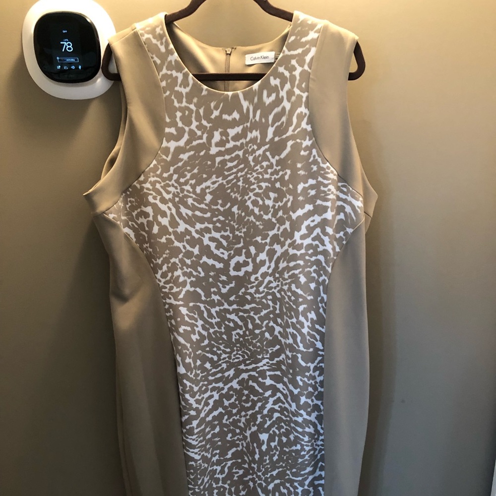 Calvin Klein zip back dress 20W